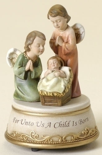 Cherubs w/ Jesus Figure