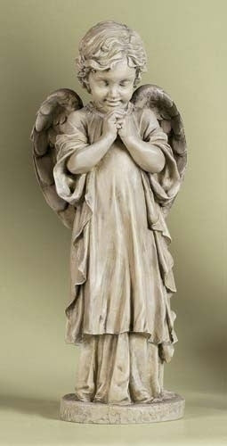 Praying Angel Child Statue