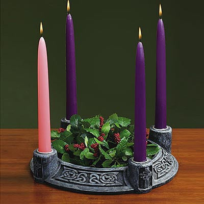 Celtic Advent Wreath AD136
