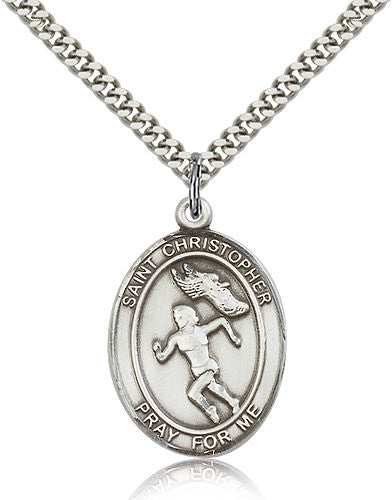 St. Christopher "Women's Track" Medal