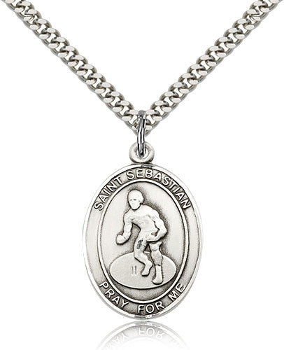 St. Sebastian "Wrestling" Medal