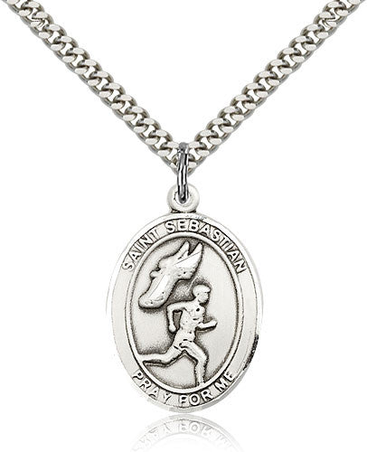 St. Sebastian "Men's Track" Medal