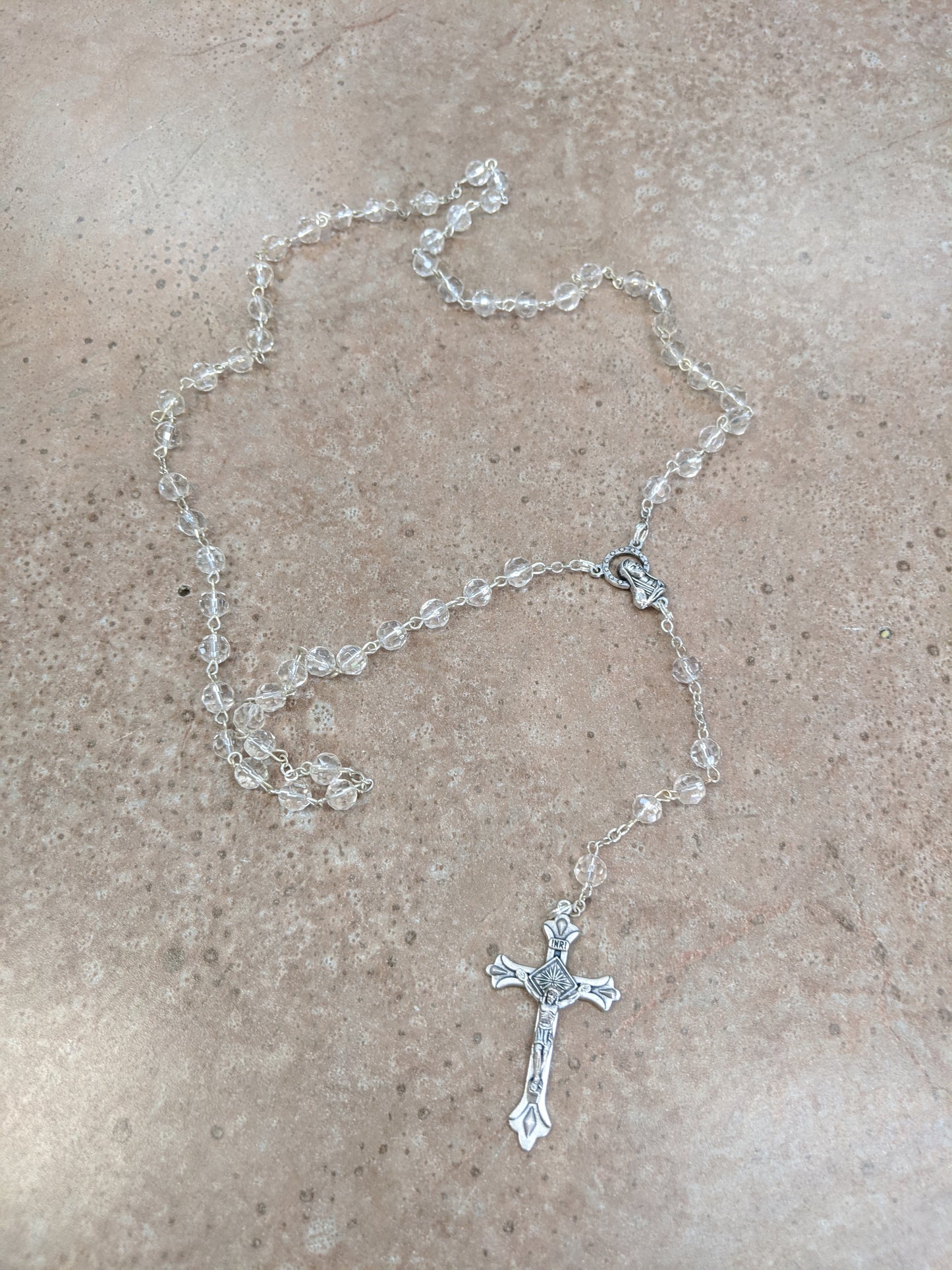 April Birthstone Rosary