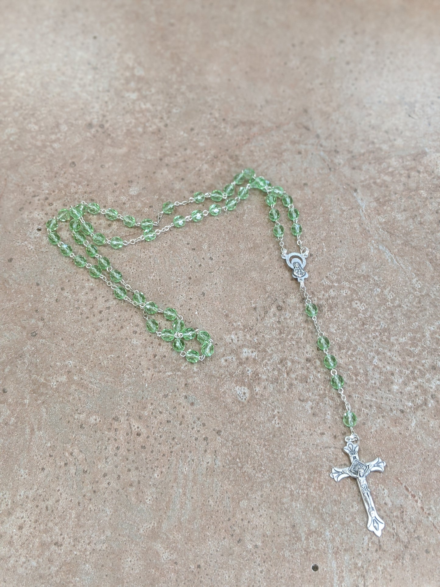 August Birthstone Rosary