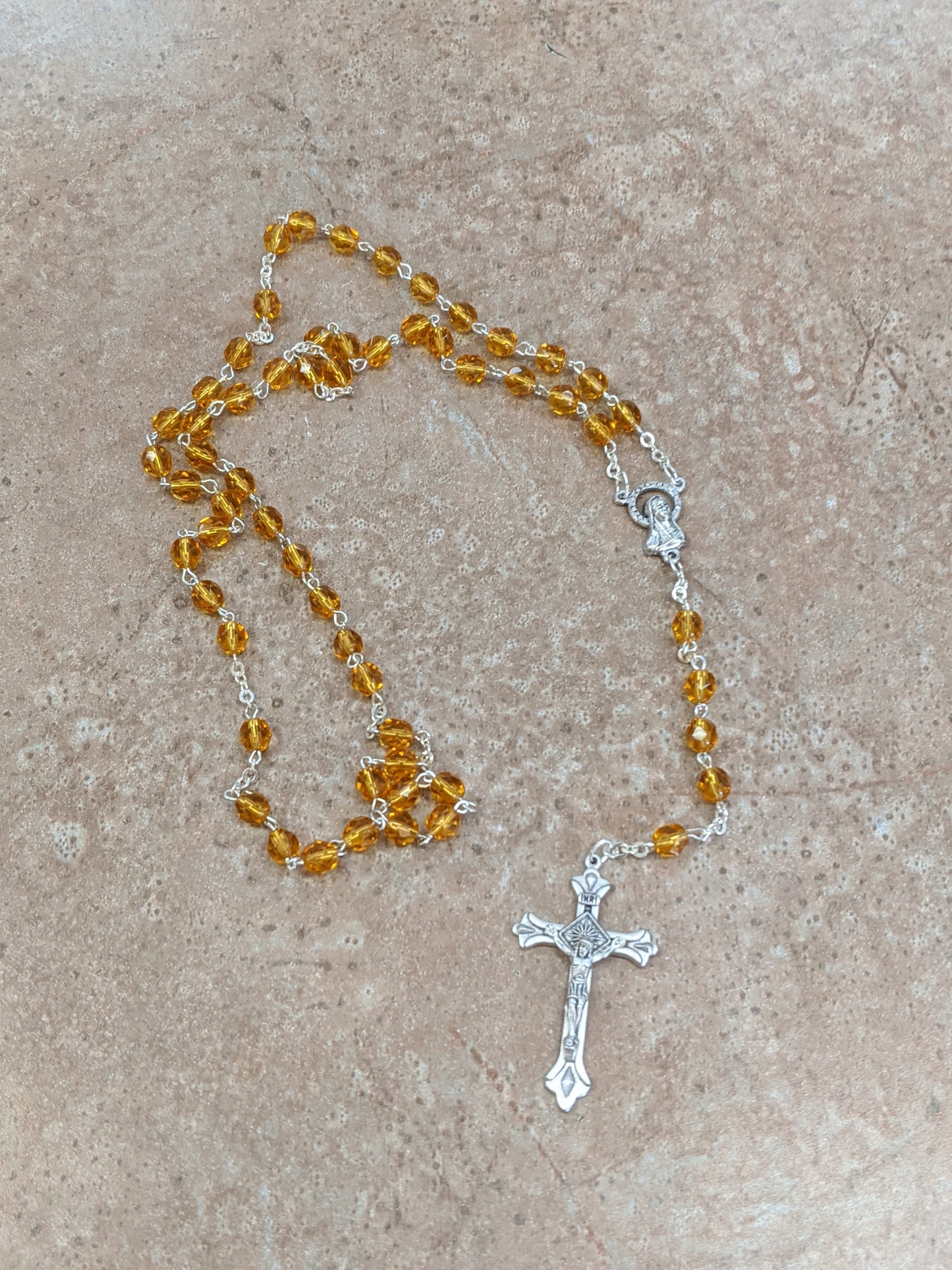 November Birthstone Rosary