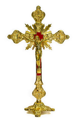Cx 3500 Standing Metal Crucifix