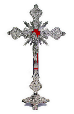 Cx 3500 Standing Metal Crucifix