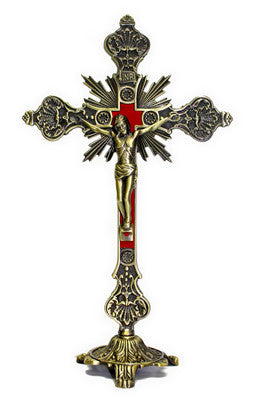 Cx 3500 Standing Metal Crucifix