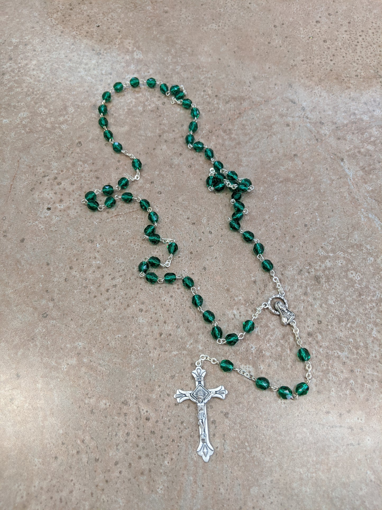 May Birthstone Rosary