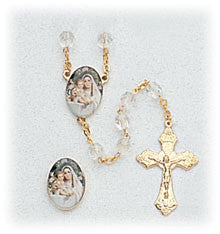 Madonna Of The Lilies Rosary