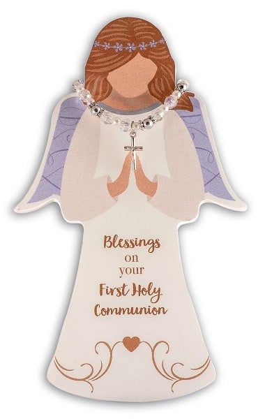 COMMUNION ANGEL WITH BRACELET