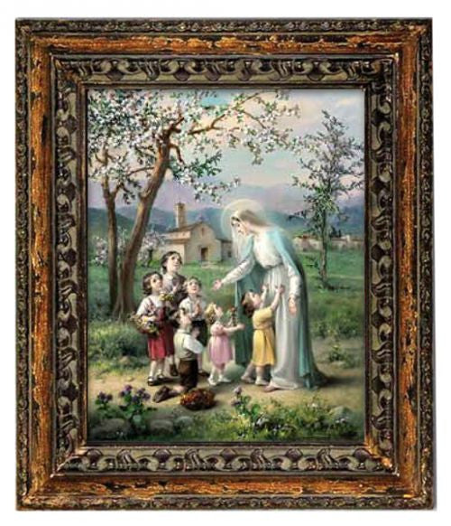 Mary with Children