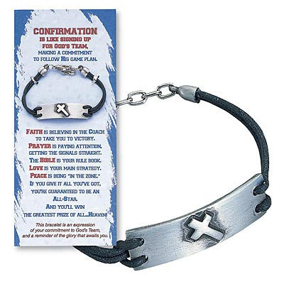 Confirmation Bracelet and Card 09165