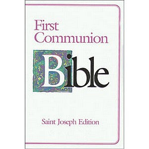 First Communion Bible Girl Edition