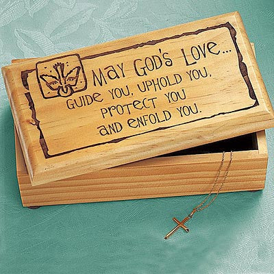 "May God's Love" Keepsake Box