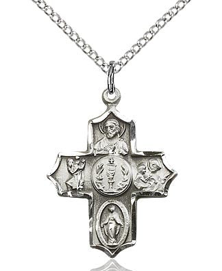First Communion Five way cross 4256