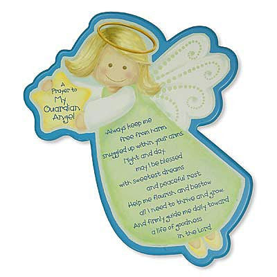 Guardian Angel Plaque
