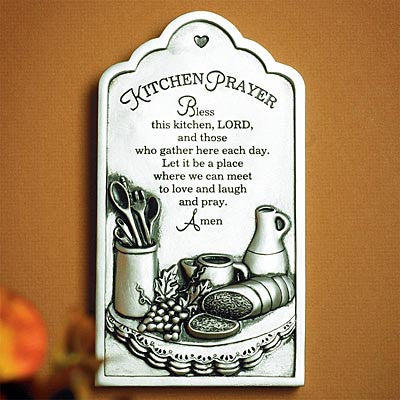 "Kitchen Prayer" Plaque