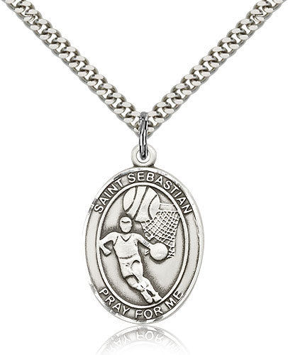 St. Sebastian "Basketball" Medal