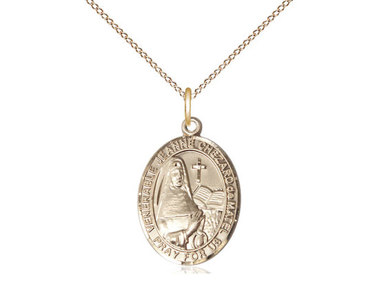 St. Jeanne Chezard de Matel Medal