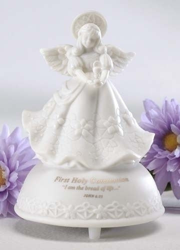 Statue of First Communion Angel Musical