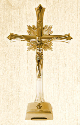CX 3800 Standing Metal Crucifix