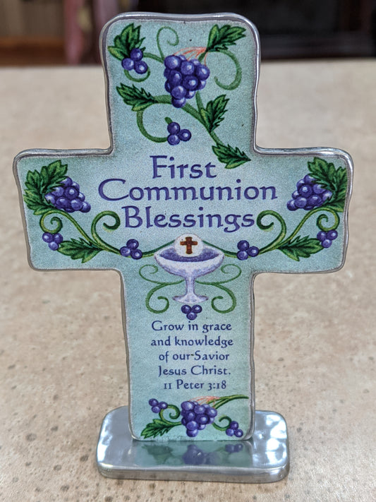Standing First Communion Cross