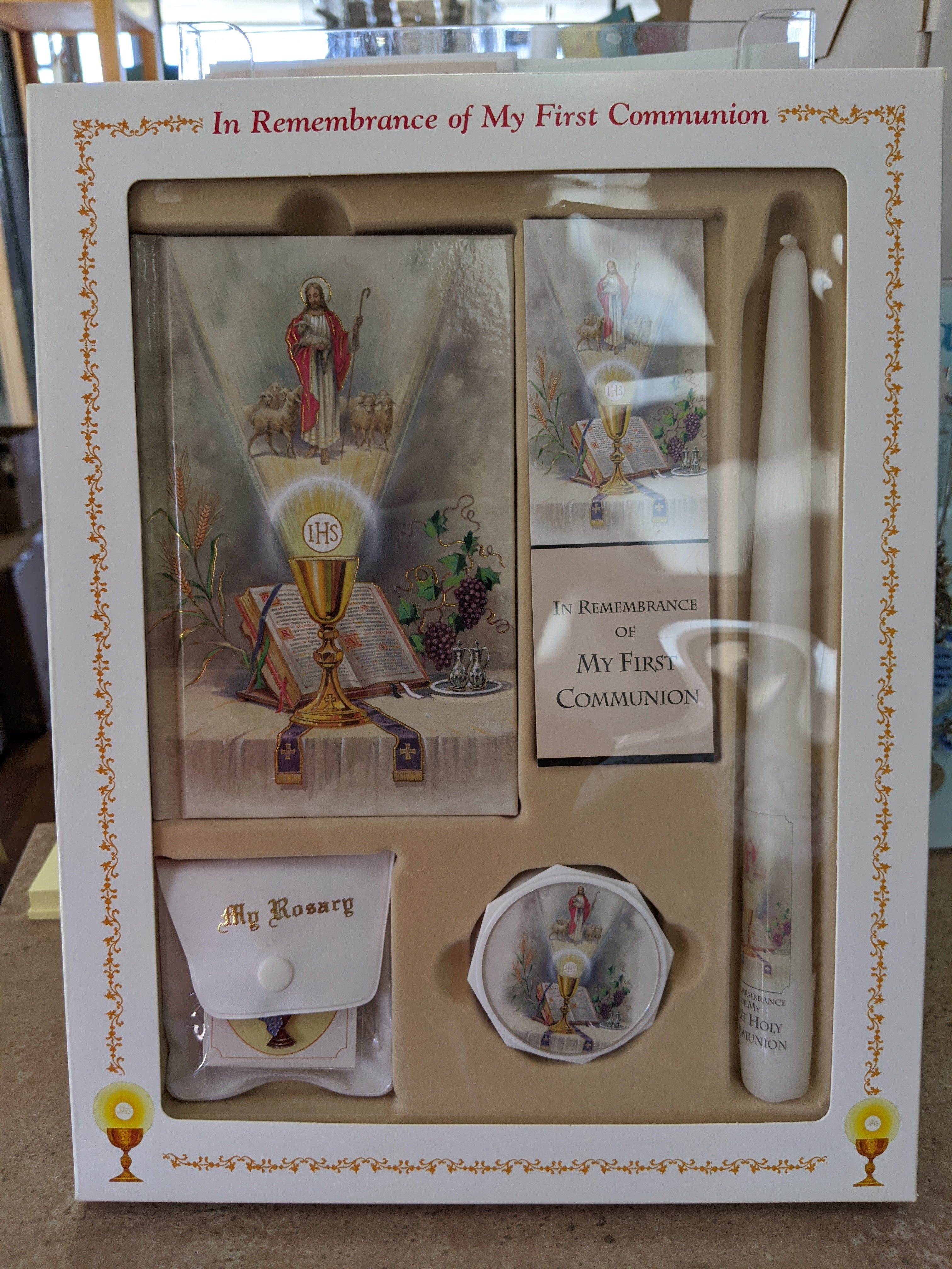 Catholic First Collection Deluxe First Communion Set – St. Michael's Books & Gifts
