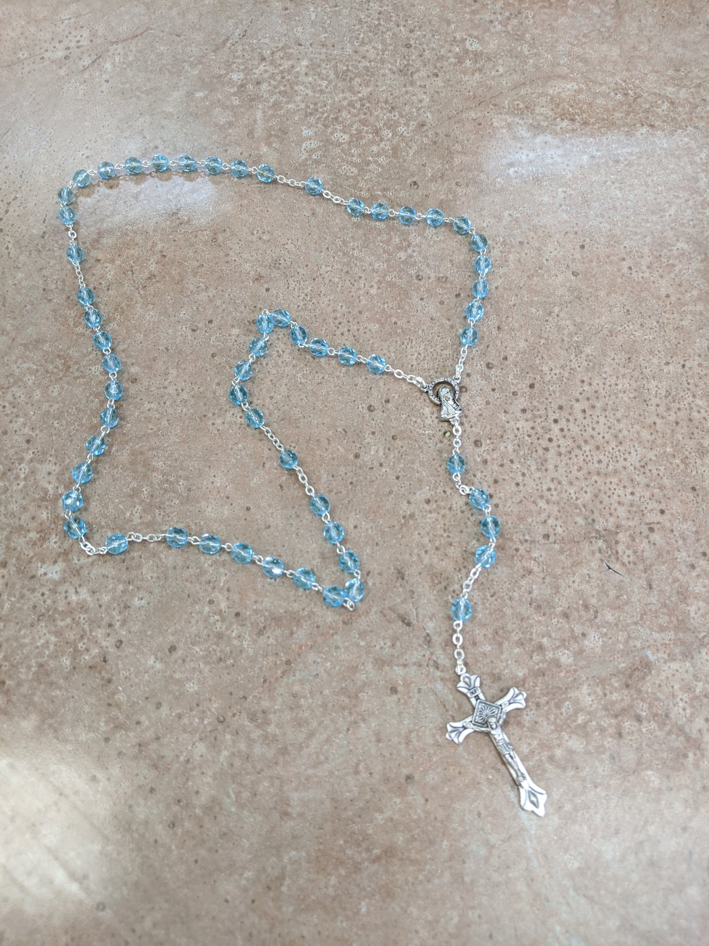 March Birthstone Rosary