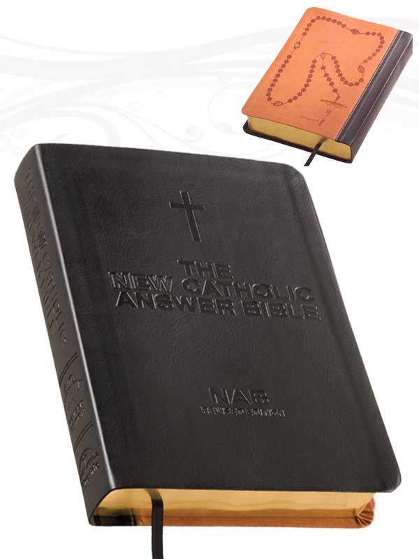 Catholic Answer Bible Librosario NABRE (Black)