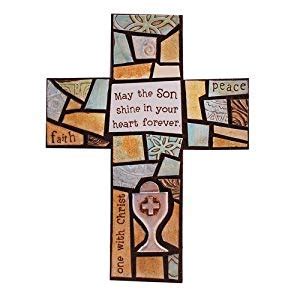 FIRST COMMUNION MOSAIC CROSS