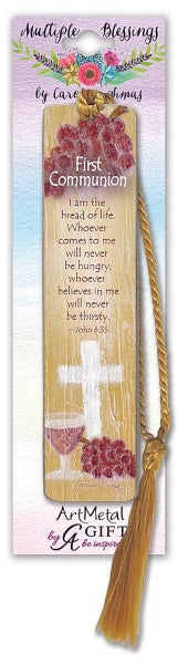 First Communion Bookmark