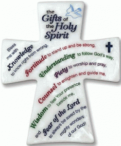 Gifts of the Holy Spirit Cross