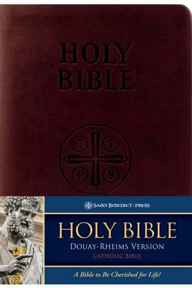 DOUAY-RHEIMS BURGANDY ULTRASOFT BIBLE